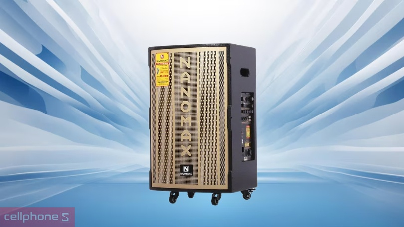 Công suất, công nghệ âm thanh trên loa kéo Nanomax K-368