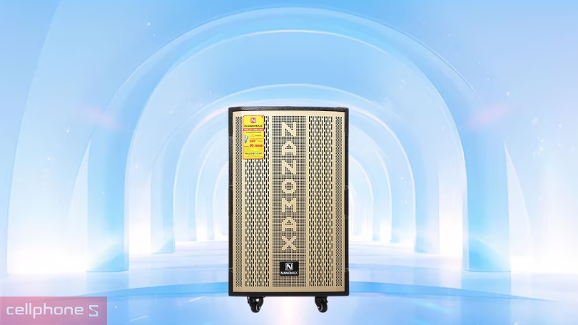 Thiết kế loa kéo Nanomax K-368