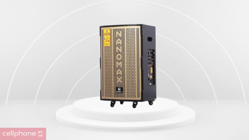 Thời lượng hoạt động của loa kéo Nanomax K-368
