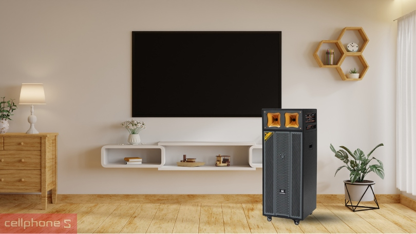 Công suất, công nghệ âm thanh trên loa kéo Nanomax Pro-803C