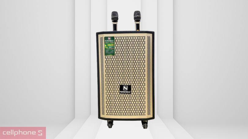 Thiết kế loa kéo Nanomax S-800