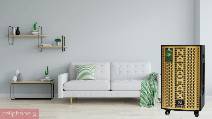 Khả năng kết nối của loa kéo Nanomax SK-12X3