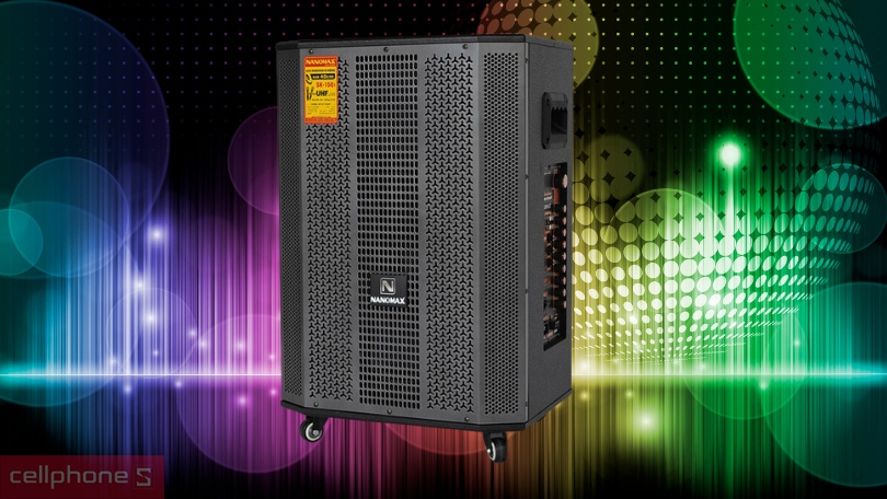 Khả năng kết nối phụ kiện của loa kéo Nanomax SK-15Q1