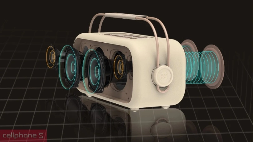 Âm thanh loa bluetooth Nowgo C2 