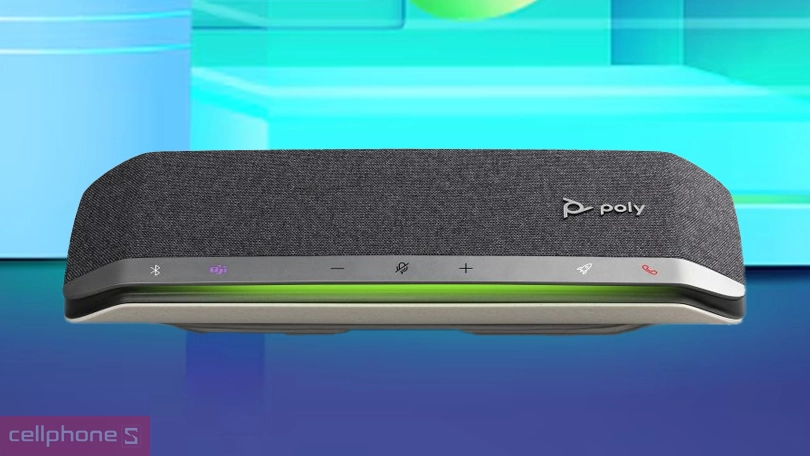 Loa hội nghị Poly Micro 360 Sync 40+ Microsoft Teams Certified 77P36AA - Chất âm mạnh mẽ, chân thực