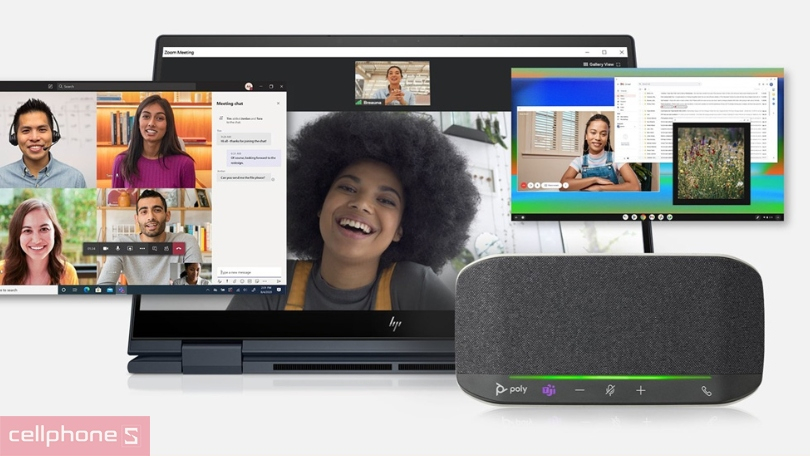 Âm thanh loa hội nghị Poly Sync 10-Microsoft Teams Certified 77P34AA