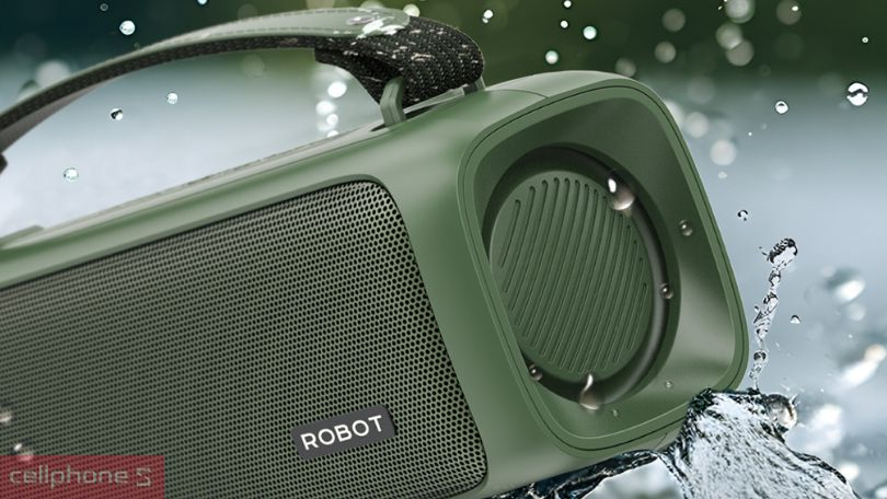 Khả kháng nước trên loa Robot RB570