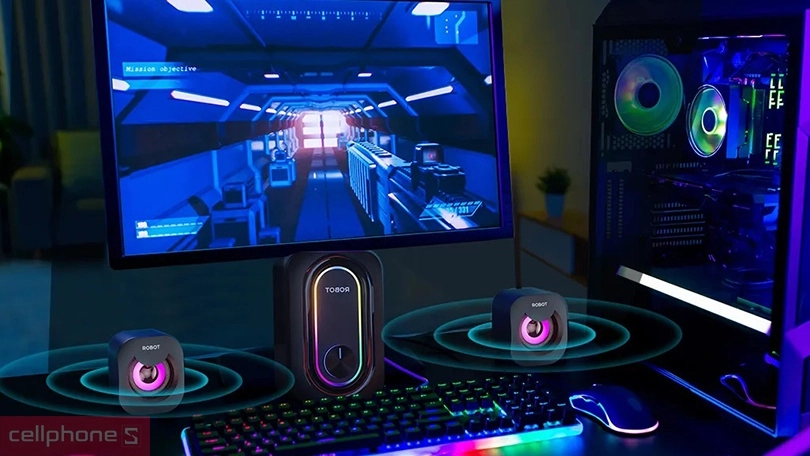 Kết nối loa Robot RS190