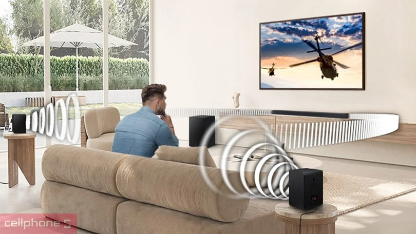 Âm thanh loa thanh Samsung HW-S700D