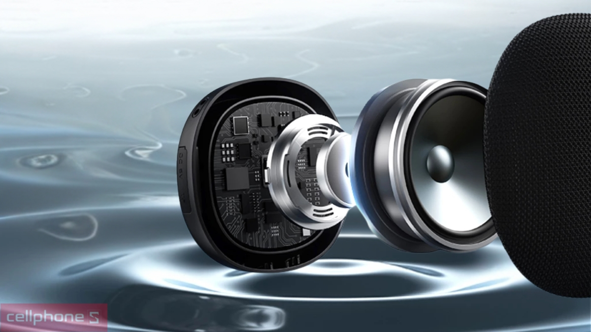 Loa Bluetooth Vivan VS7 - Thiết kế nhỏ gọn, âm bass mạnh mẽ