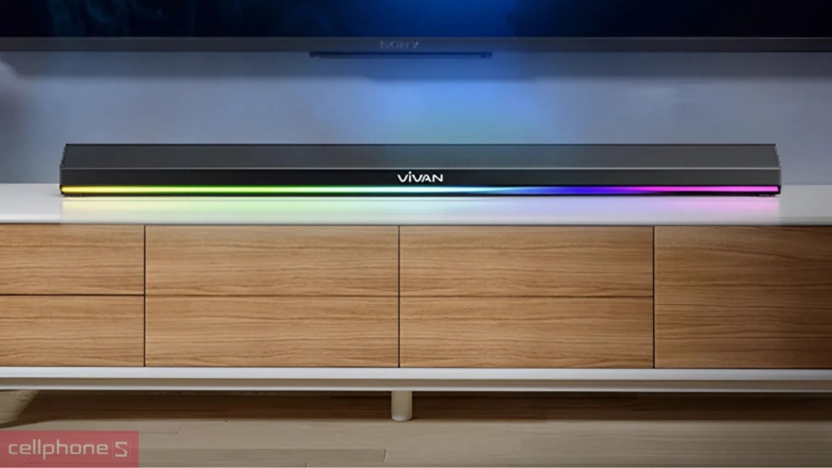 Loa thanh Soundbar VIVAN S2L 20W - Âm thanh mạnh mẽ