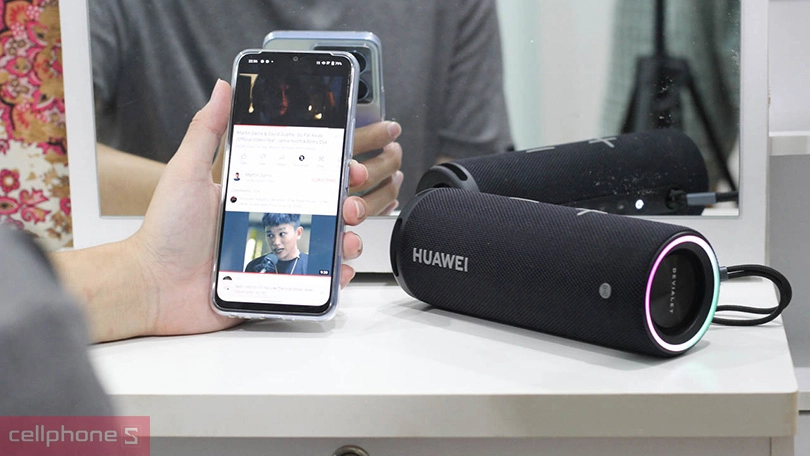 Loa Huawei Sound Joy - Phát ra âm thanh cực kỳ ấn tượng