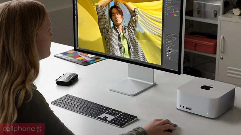 Kết nối Apple Mac Studio M2 Max 12CPU 30GPU 32GB 1TB 2023