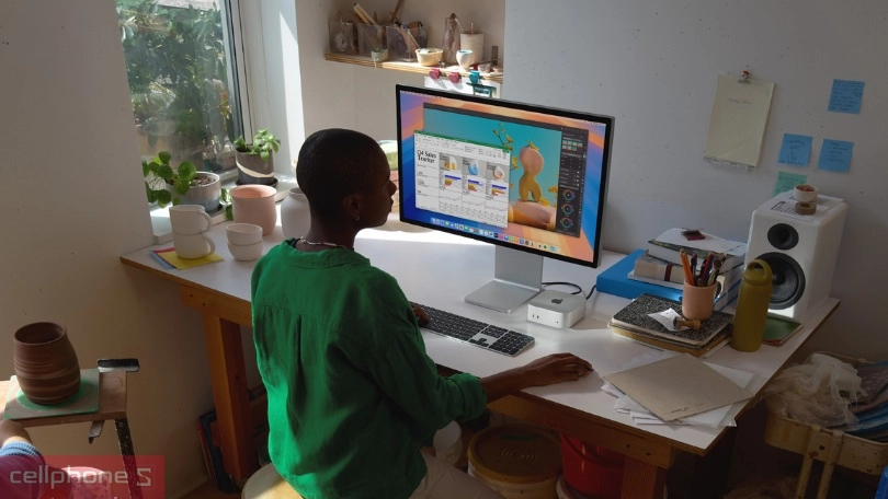 Hoạt động mạnh mẽ với chip M4 cùng AI