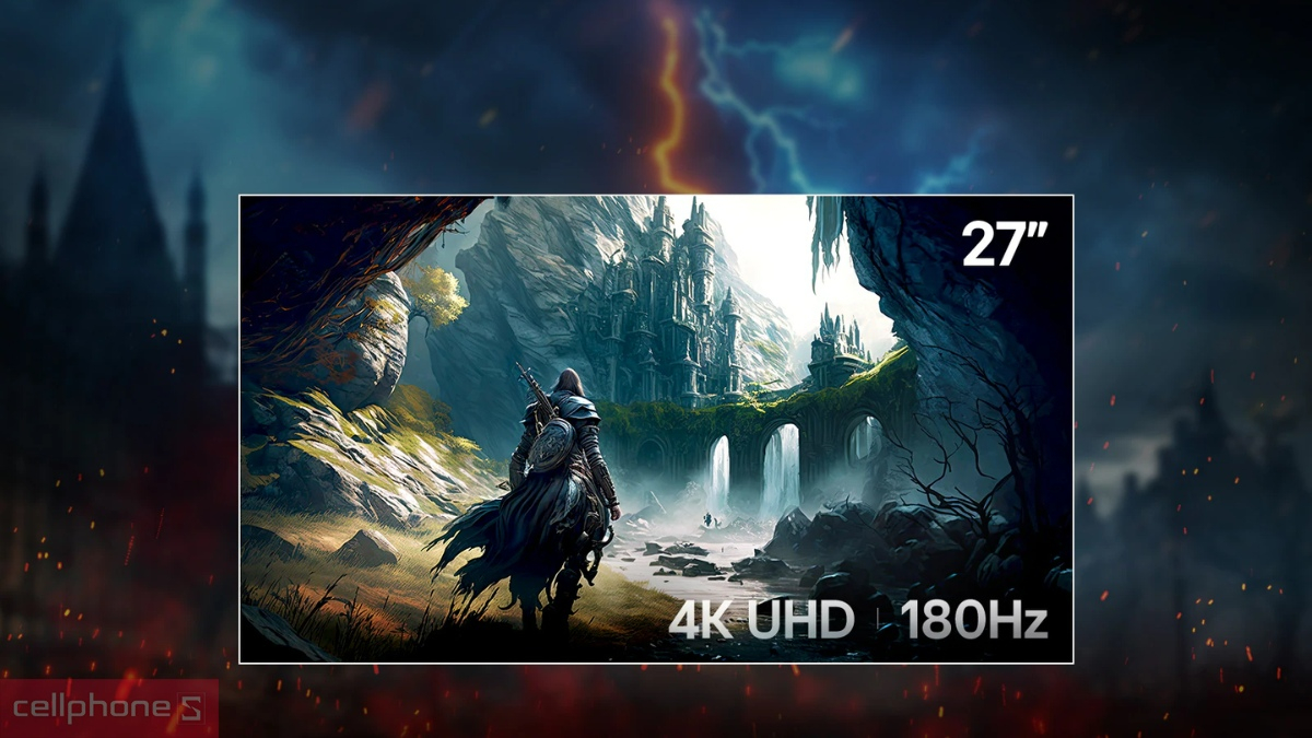 Màn hình 4K 144Hz - 180Hz