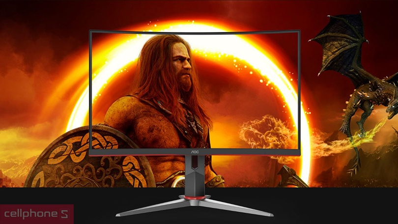 Đánh giá màn hình cong Gaming AOC CQ27G2 27inch