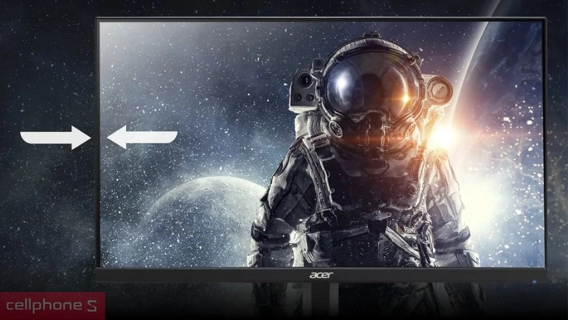 Cấu hình màn hình máy tính Acer mạnh mẽ đi kèm nhiều tính năng