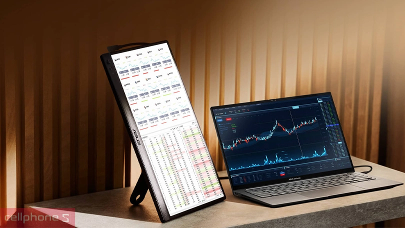 Thiết kế màn hình di động ASUS ZenScreen MB169CK 16 inch