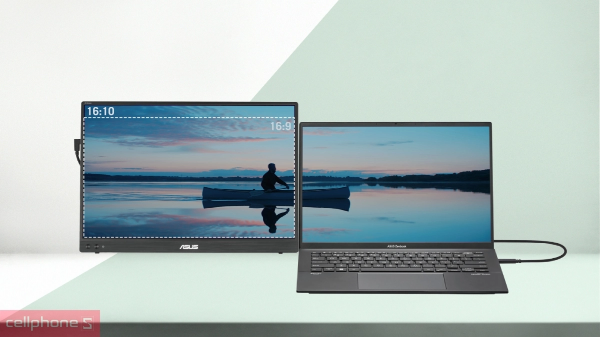 Tỷ lệ màn hình di động ASUS ZenScreen MB16NCG 16 inch