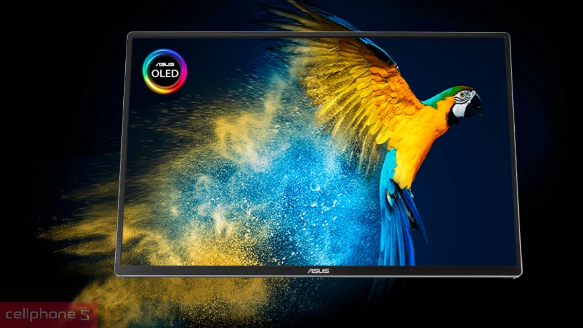 Tấm nền màn hình di động ASUS ZenScreen OLED MQ16FC 16 inch