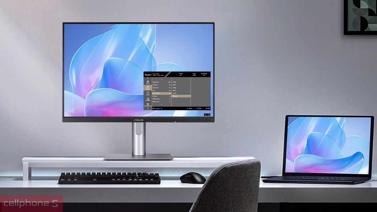 Công nghệ hiển thị hiện đại của màn hình ASUS ProArt PA248QFV