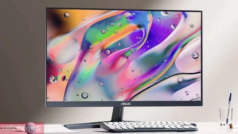 Thiết kế màn hình ASUS VU249CFE-B 24 inch
