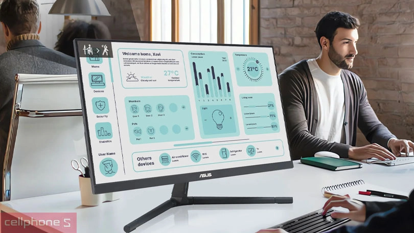 Công nghệ màn hình ASUS VU249CFE-B 24 inch