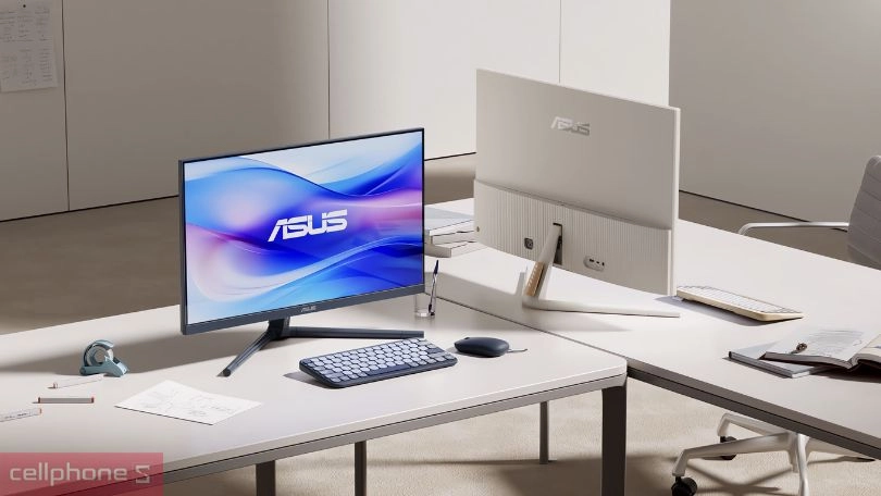 Thiết kế màn hình ASUS VU249CFE-M 24 inch