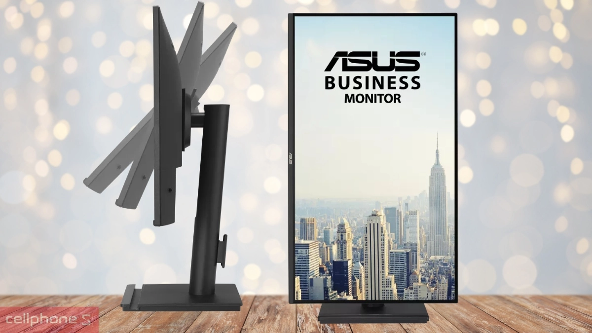 Thiết kế màn hình ASUS VA27AQSE 27 inch