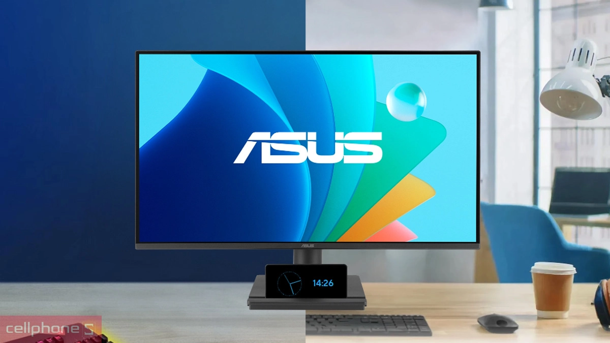 Thiết kế màn hình ASUS VA279QG 27 inch