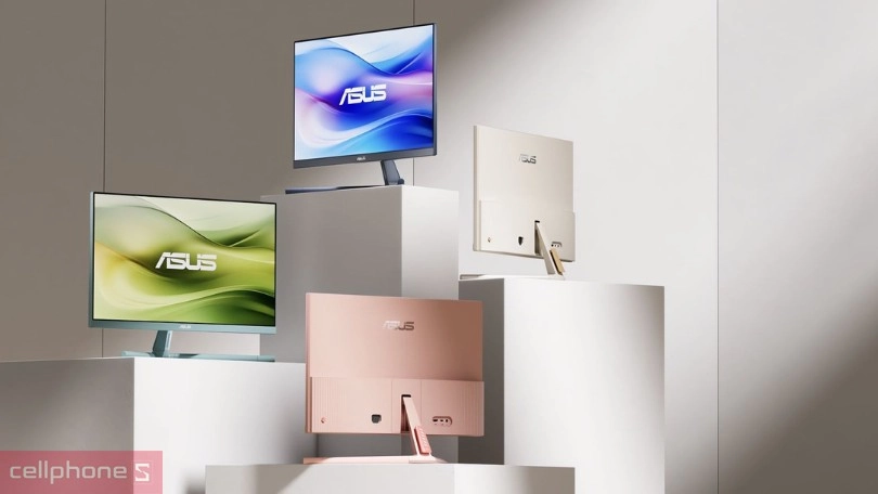 Thiết kế màn hình Asus VU279CFE-B 27 inch