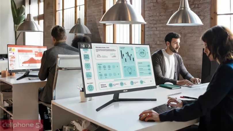 Công nghệ màn hình Asus V279CFE M 27 inch