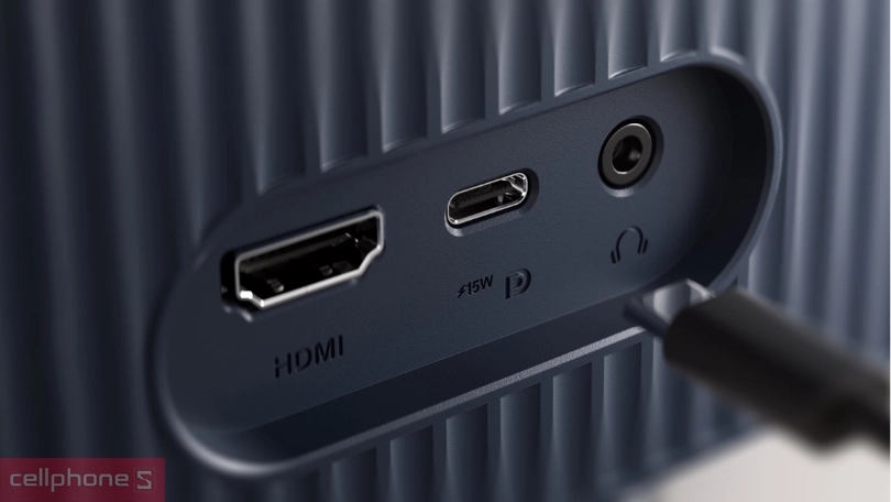 Cổng kết nối màn hình Asus V279CFE M 27 inch