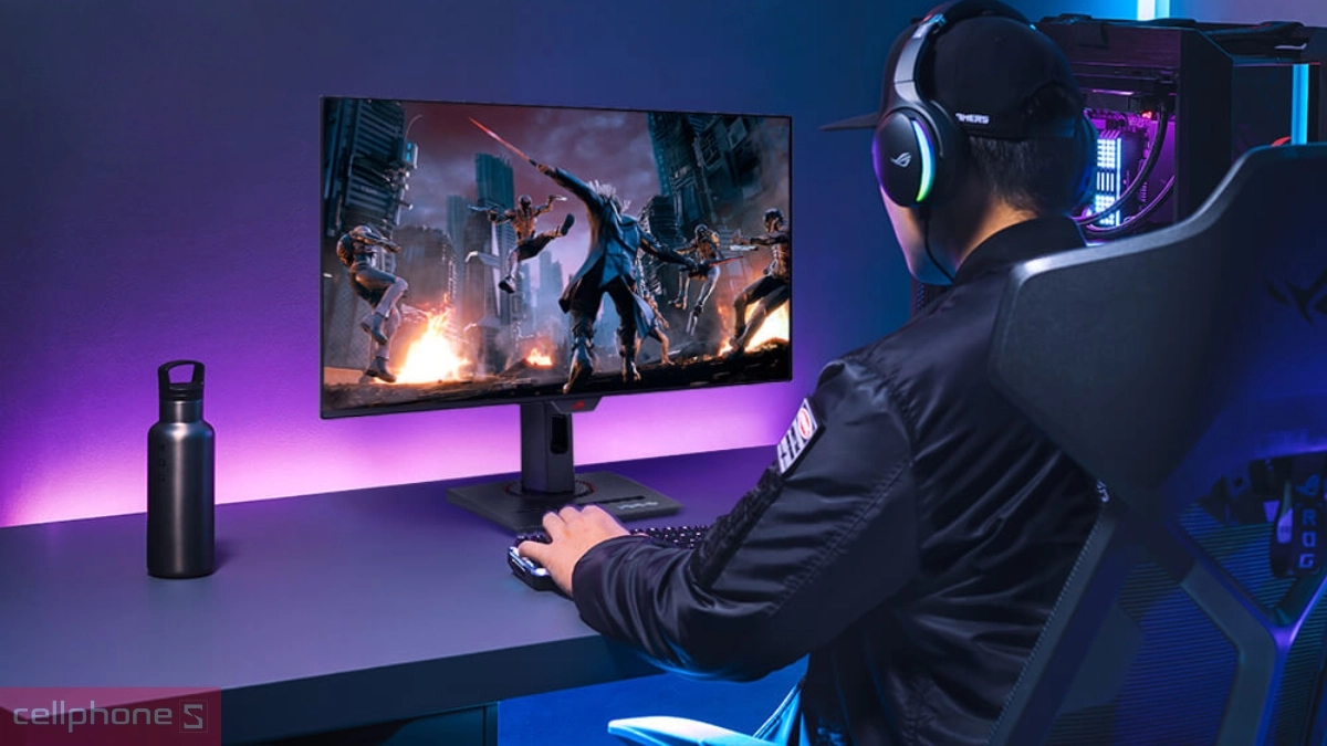 Hỗ trợ AI Assistant Màn hình Gaming Asus ROG Strix OLED XG27ACDMS 27 inch