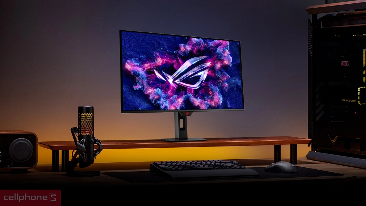Thiết kế viền mỏng Màn hình Gaming Asus ROG Strix OLED XG27ACDMS 27 inch