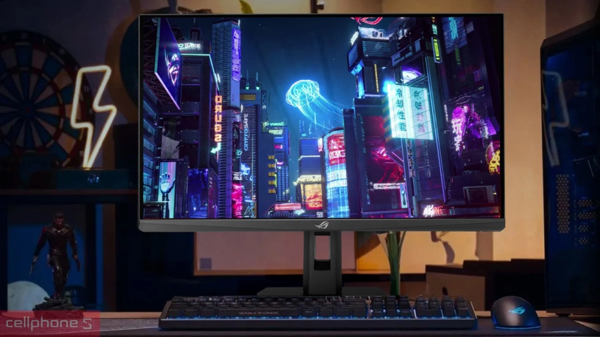 Độ phân giải QHD màn hình Gaming ASUS ROG Strix XG27ACMES 27 inch