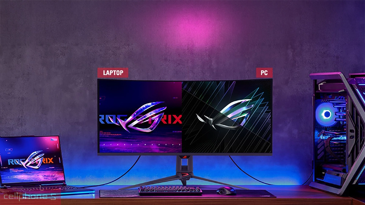 Thiết kế Asus ROG Swift OLED PG34WCDN 34 inch