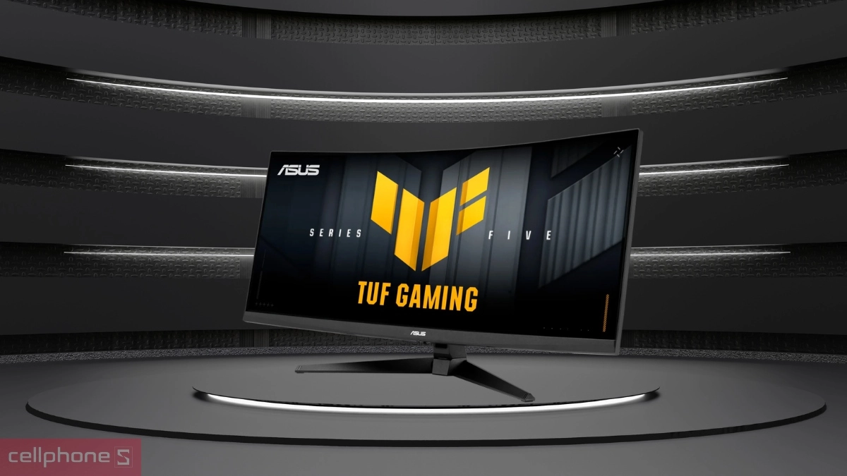 Màn hình ASUS TUF VG34WQ5A 34 inch được thiết kế với độ cong 1500R