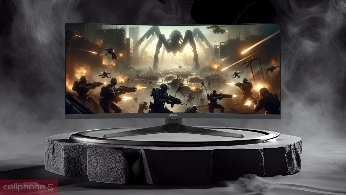 Màn hình ASUS TUF VG34WQ5A 34 inch tích hợp công nghệ Flicker-free