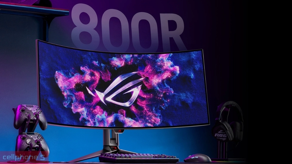 Thiết kế màn hình Gaming ASUS ROG Swift OLED PG39WCD 39 inch