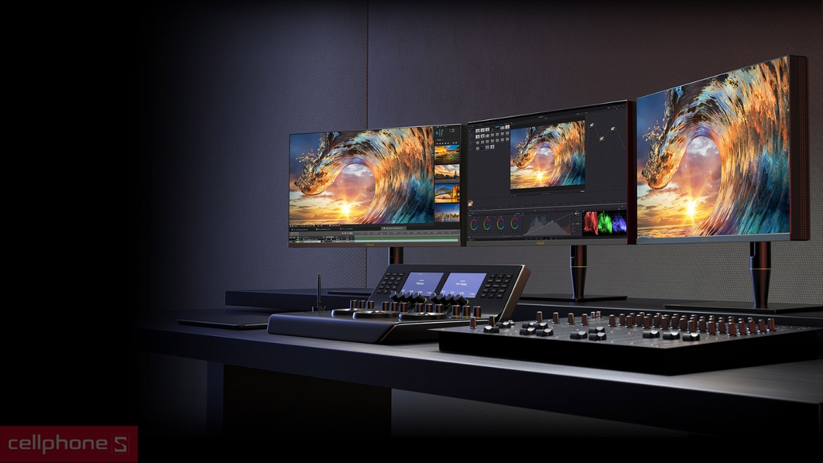 Màn hình Asus ProArt phù hợp cho Người sáng tạo nội dung đa phương tiện