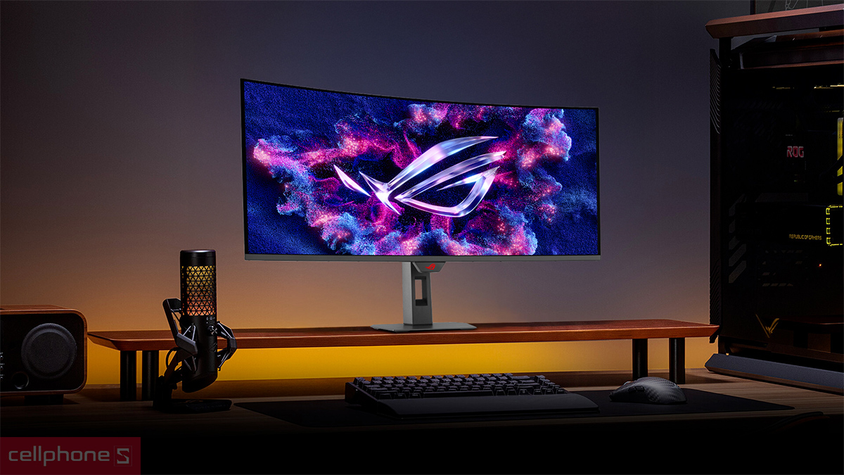 Màn hình Asus 34 inch Ultrawide cong hỗ trợ đa nhiệm và gaming