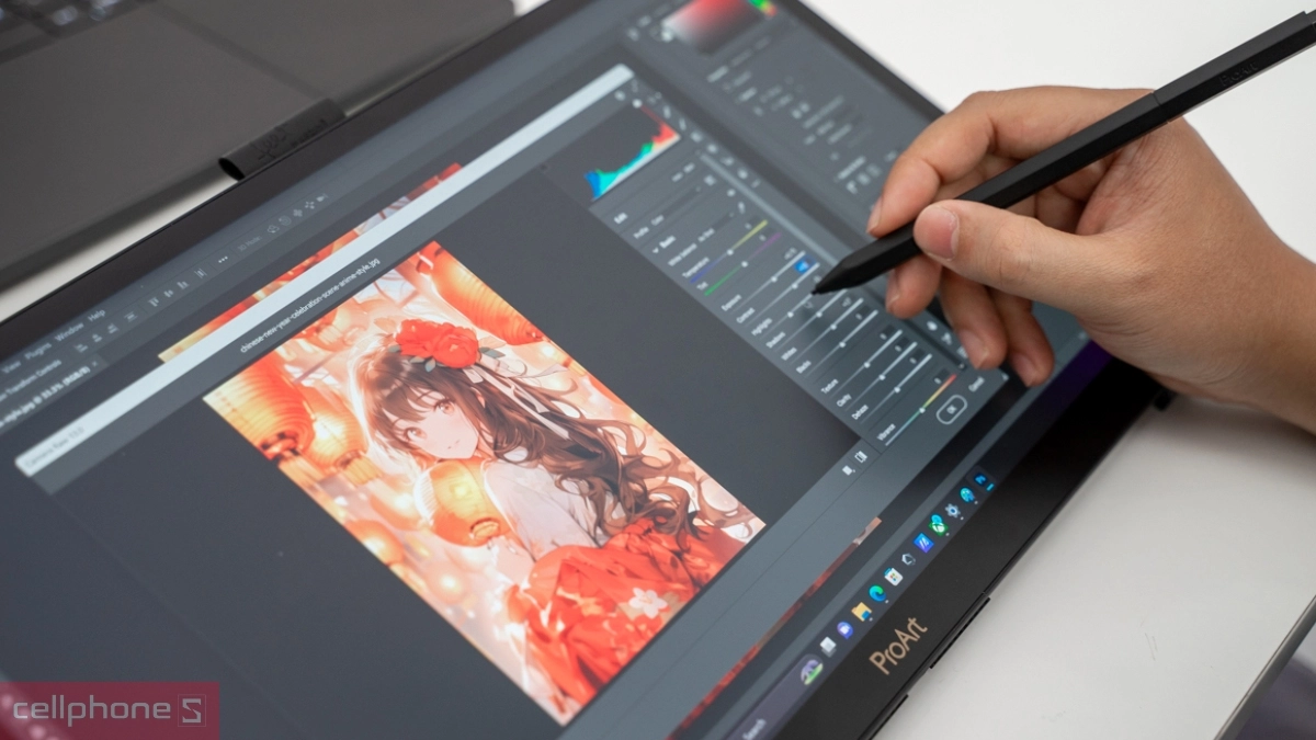 Tính năng cảm ứng của màn hình Asus