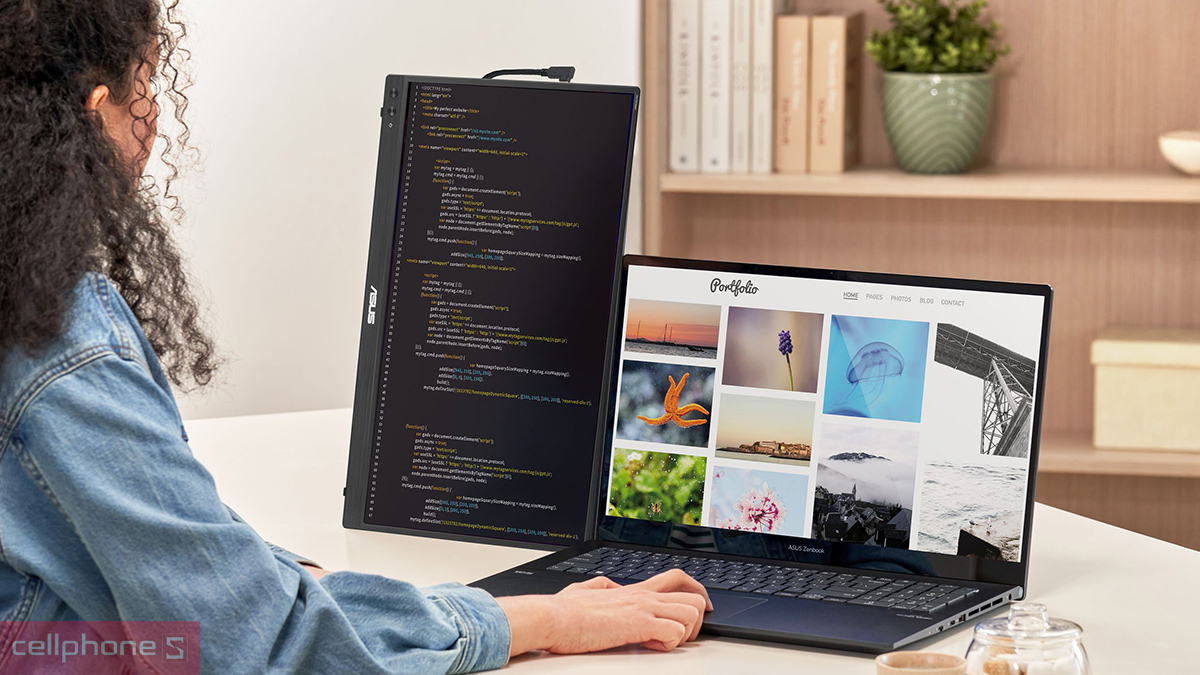 Màn hình Asus ZenScreen MB16NCG 16 inch kết nối linh hoạt qua USB-C