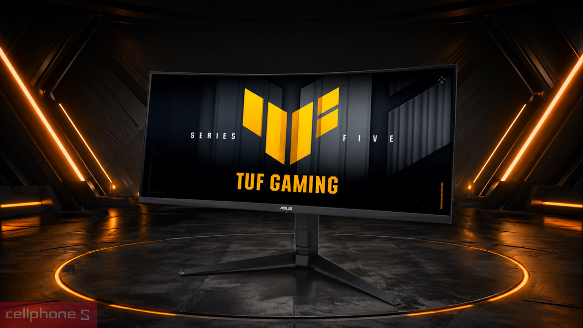 Màn hình Asus TUF VG34WQML5A cong 1500R cho trải nghiệm gaming rộng rãi