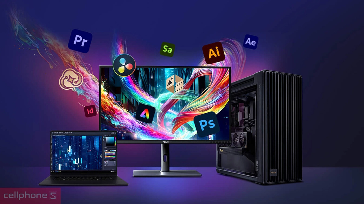 Giới thiệu Asus ProArt chuyên đồ họa tái tạo màu đỉnh cao