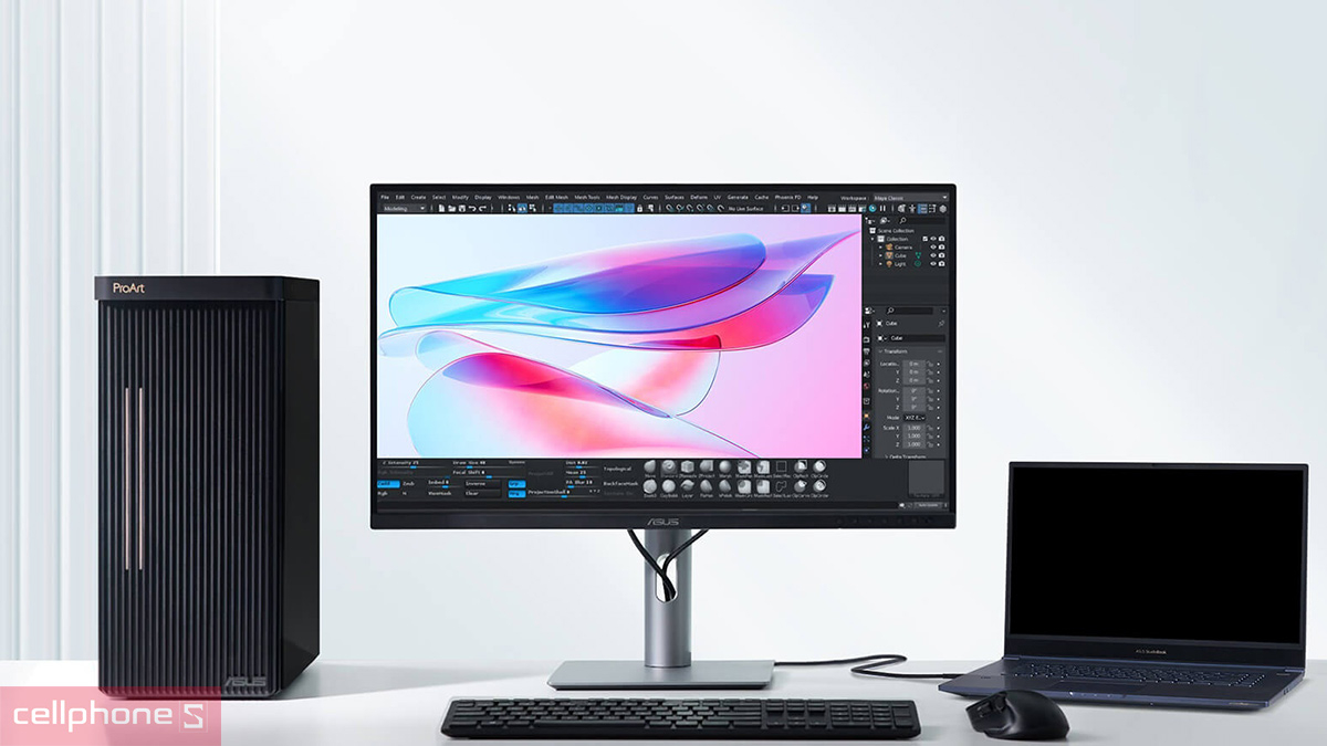 Thiết kế màn hình Asus ProArt