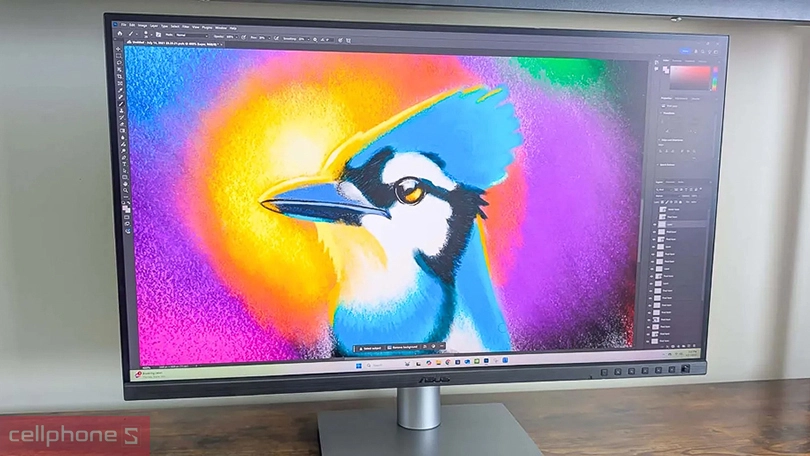 Chất lượng hiển thị màn hình Asus Proart PA27JCV 27 inch