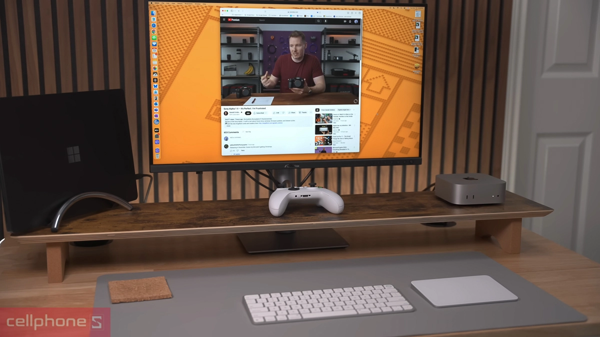 Thiết kế màn hình Asus Proart PA27JCV 27 inch