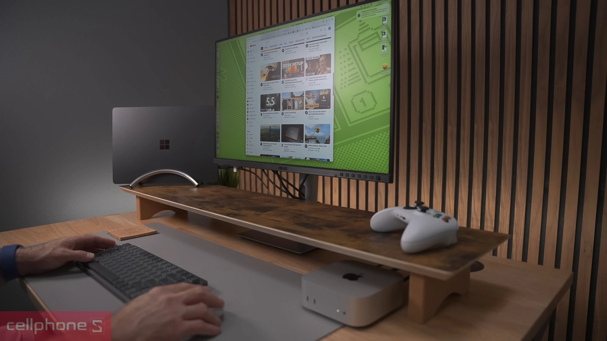 Màu sắc hiển thị màn hình Asus Proart PA27JCV 27 inch